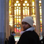 Niharika Konidela Instagram - Those stained glasses…🧡 Basílica de la Sagrada Família