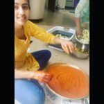 Niharika Konidela Instagram - First year of making the famous AVAKAI PACCHADI! (mango pickle) Get ready with some muddapappu!