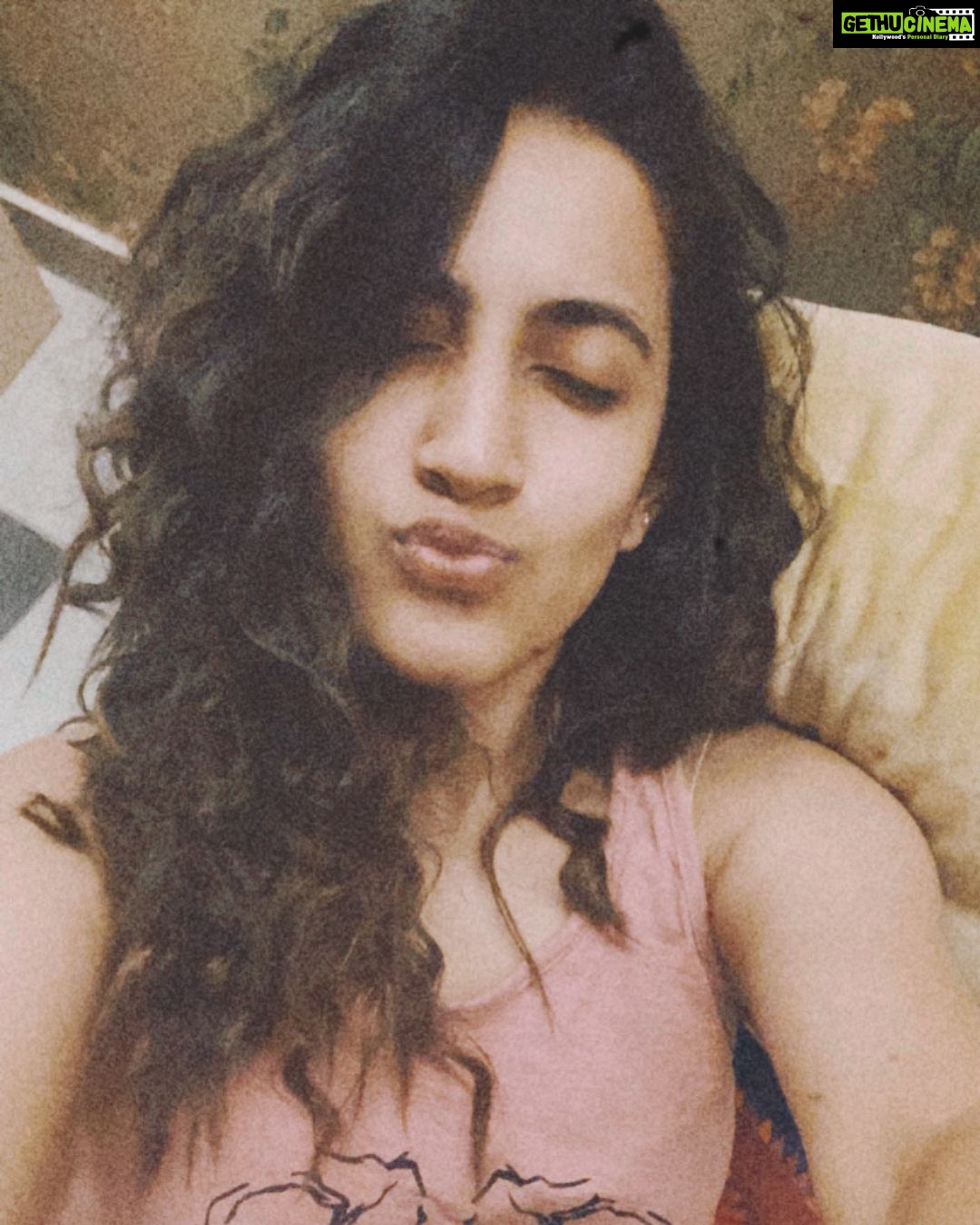 Niharika Konidela Instagram - Loving my curls! 💜