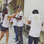 Niharika Konidela Instagram - HOLI 2020! With the next new fam! 💙💚💛🧡💜🖐🏼🖐🏼 Chennai, India
