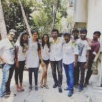 Niharika Konidela Instagram - HOLI 2020! With the next new fam! 💙💚💛🧡💜🖐🏼🖐🏼 Chennai, India
