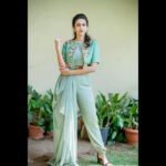 Niharika Konidela Instagram - The grass is definitely greener on the other side!🍃 . Styled by- @ashwin_ash1 Outfit - @bythethread_official Jewelry- @lovisajewellery Footwear- @stevemaddenindia Clicked by- @sumanthtittu Assisted by - @vid_vidya