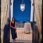 Niharika Konidela Instagram - Night sky, City lights💙🏙 p.c. @thefernandist Taj Falaknuma Palace