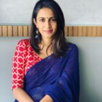 Niharika Konidela Instagram - Swipe left to make me smile! #cantgetoversarees 🥰