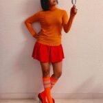 Niharika Konidela Instagram - Guess the character..😉🤓 #costumeparty #scoobydoo