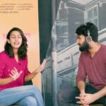 Niharika Konidela Instagram – We tried it and loved it! THE WHISPER CHALLENGE! #suryakantham #march29th
@pranithbramandapally 
@actorrahulvijay 
@nirvanacinemas