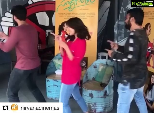 Niharika Konidela Instagram - #Repost @nirvanacinemas with @get_repost ・・・ #Suryakantam and team is all set for the promotions! In theatres from March 29. #SuryakantamOnMarch29 @pranithbramandapally @actorrahulvijay @perlenebhesania @markrobins_music @laharimusic @ysundeepreddy @srujanyarabolu @raj_nihar