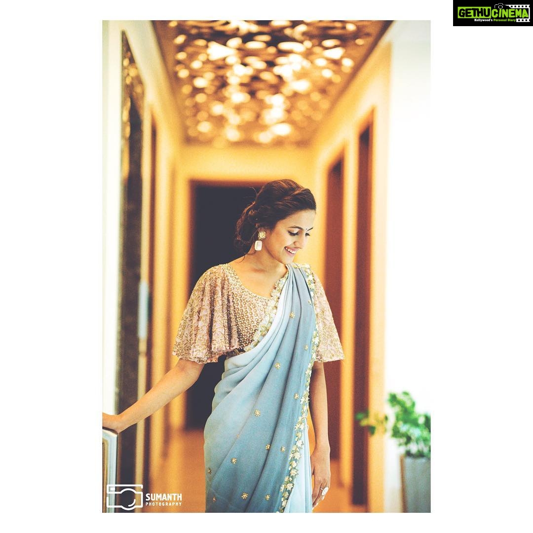 Niharika Konidela Instagram - Throwback to one of my favourite outfits! 💙