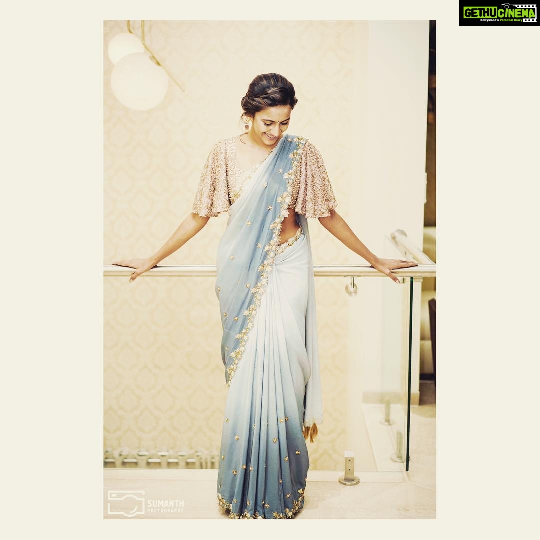 Niharika Konidela Instagram - Throwback to one of my favourite outfits! 💙