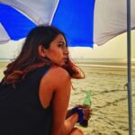 Niharika Konidela Instagram - The sand The wind, The sea and The Coca-cola I love everything about this picture! Thank you Hubs @chaitanya_jv Cavelossim, Goa, India