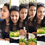 Niharika Konidela Instagram - The Stages of tasting new food. Look.Check.Dig.Taste.Approve. Any guesses on what is was? Halong Bay, Vietnam