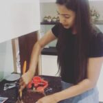 Niharika Konidela Instagram - My stress buster 👩🏼‍🍳 Baking 💗#fudgybrownies #nkbakes