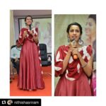 Niharika Konidela Instagram - #Repost @nithishasriram with @get_repost ・・・ The pretty @niharikakonidela in this Outfit by @sunainaraolabel Jewellery by @aquamarine_jewellery #styledbyyourstruly