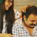 Niharika Konidela Instagram - Happiest Birthday Daduuuuuu!! My biggest supporter. My 10year old kid. My Mr. Know it all. My comic tonic. My ‘I won’t smile for pictures’. My angry bird. My most favourite person! Thank you for everything! 😘😘😘 Love you to the moon and back! ❤️