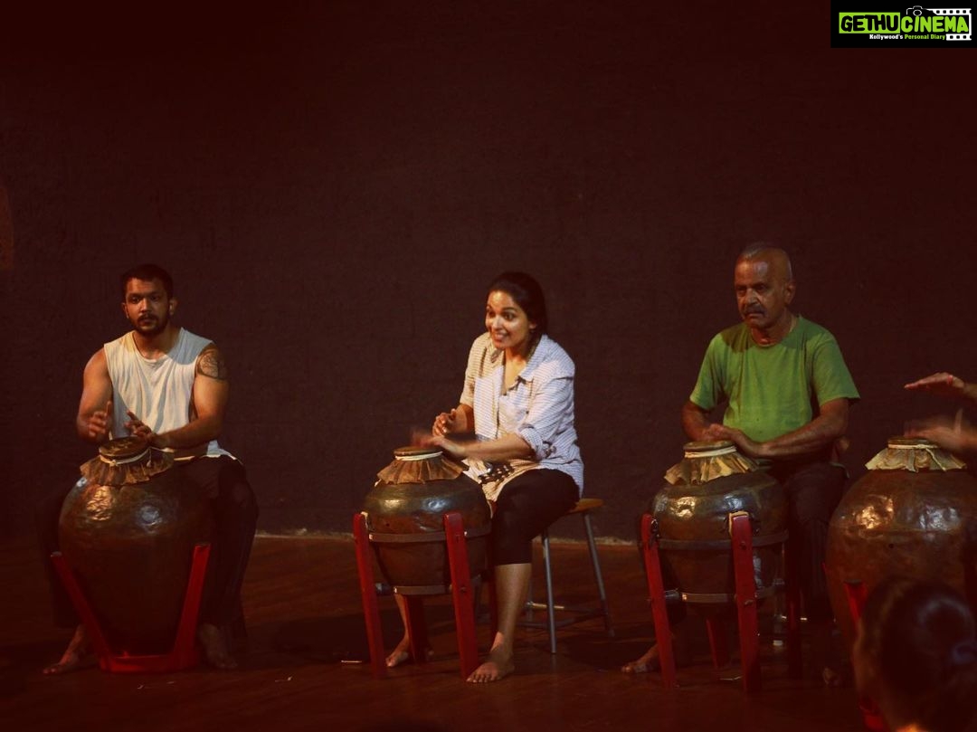 Niharika Konidela Instagram - Adishakti. ☀️ A place where I found more than what I was searching for. Supremely talented and humble teachers who I can proudly call family. And strangers that became friends and much more.. Thank you for making me love my craft more. ♥️ Muuuuucccccchhh better! 🥲 Adishakti Theatre