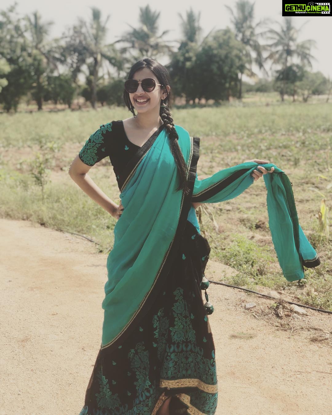 Niharika Konidela Instagram - Polam😍🌱 #lovingit Pc- my very talented Nikki!