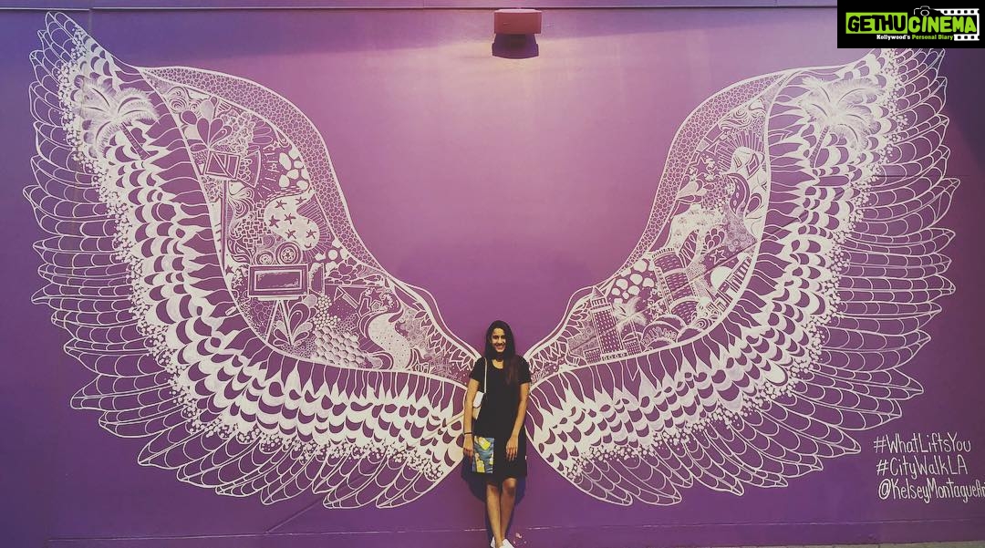 Niharika Konidela Instagram - WINGS 💜 #citywalk