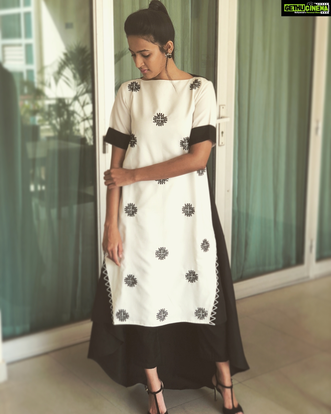 Niharika Konidela Instagram - Loving the response for ONNPS! Romba nandri😁 #promotions #onnps Outfit- @pinessaa Styled by @anupellakuru Chennai, India