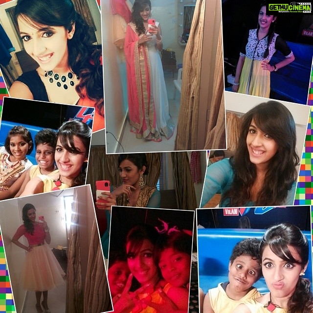 Niharika Konidela Instagram - Shoots can be so much fun! #kids #indian #shravyavarma #superfun!