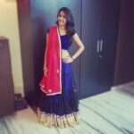 Niharika Konidela Instagram - #faildandiyanight #iloveblue #<3