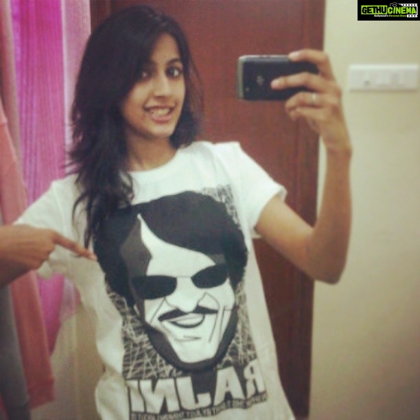 Niharika Konidela Instagram - #iloverajni #thalaiva