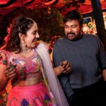 Niharika Konidela Instagram – Shaking a leg with my fav! 
Happiest birthday Daddy! 
Thank you for everything, LOVE YOU!!🥰🤗
@chiranjeevikonidela