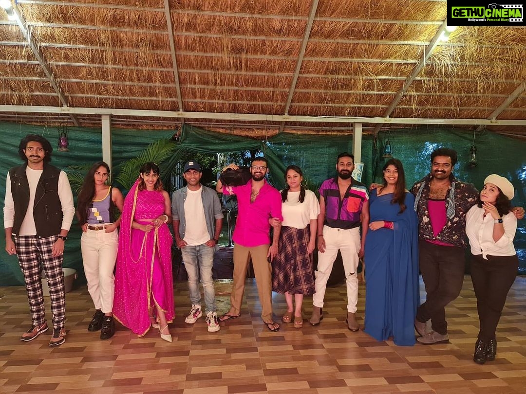 Niharika Konidela Instagram - Another killer theme party for @pranithbramandapally ‘s birthday! 2021!🥳😃 How many of these 90’s Tollywood characters can you guess!? I’ll do a shout out to anyone who gets all of them right! Guess away…!