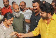 Nikhila Vimal Instagram - You have always been a blessing an inspiration to everyone around you!! Soo happy and fortunate to have worked with you😇.May you have a blessed year ahead!♥️ Happy birthday Mammooka ♥️ @mammootty