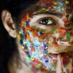 Nikhila Vimal Instagram - What’s ur story about colors?? 🎨