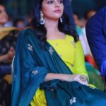 Nikhila Vimal Instagram - More from 20th year celebration of surya❤️ #meranaamshaji #meranaamshajifirstlook #posterlaunch 👗wardrobecourtesy: @thunnal design 💍jewels : antegra collections frm @thunnal Styling: @asaniya_nazrin 📸 : @arif_ak_photography
