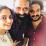 Nikhila Vimal Instagram - ❤️❤️❤️ #thambran#muraliettan#kunjunnichetan#akhiletan#binoyetan #coskyposky#njanprakashan#packupdayslfies