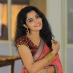 Nikhila Vimal Instagram - @vineesh_vinu_vasu 📸 @essentialchanges sari❤️