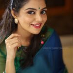 Nikhila Vimal Instagram - 💙💚💙💚 @payyadimeethal 📸. 👗 @prakrithi_by_ramya Location my home😜