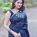 Nikhila Vimal Instagram - Wearing @sarithajayasurya_designstudio for promoting aravindante adithikal😊 Styling : @becca_kuttyy PC: @rojan_nath