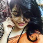 Nikhila Vimal Instagram - wear a saree n go for 🤳 #sareelover#noshootmode#