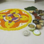 Nikhila Vimal Instagram – Pookkalam#onasadhya#onam