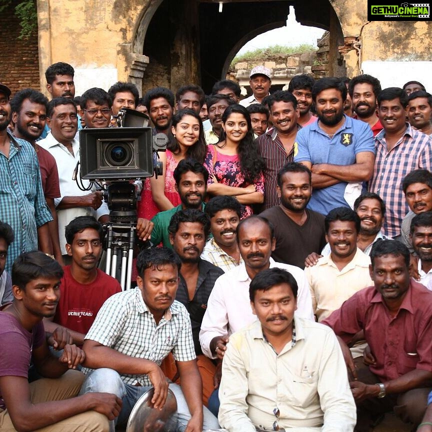 Nikhila Vimal Instagram - Last day of shoot..missing the team badly..hope for the best.. #thanjavur#vetrivel#wrapedup#nadodikal