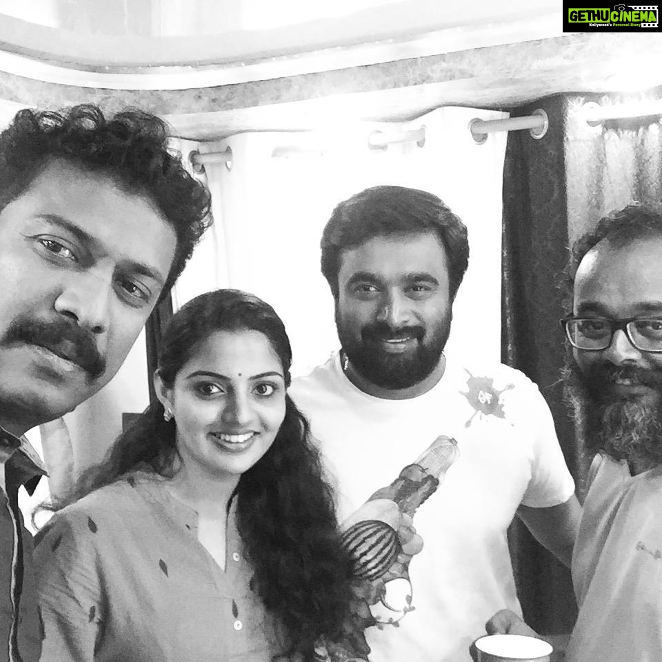 Nikhila Vimal Instagram - Priceless moment #selfe#trio#brthers.