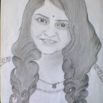 Nikhila Vimal Instagram - Loved it..#drawing#bestfrnd#harshadarling#hugs