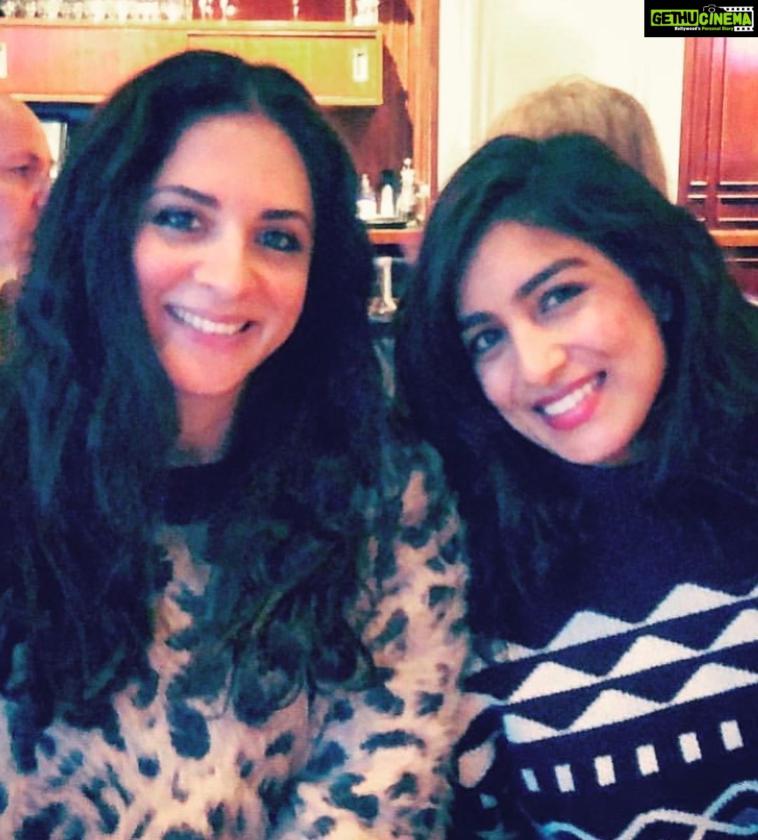 Pallavi Sharda Instagram - My Lou, No photo dump can quite explain, The way I feel about you. A soul friend, a sister, From London to Bombay, I’m so blessed that the universe sent you my way. I love you to the moon and back my beauteous bright star, I am so lucky to feel so close to you always, Despite the world keeping us afar. I’m a shit poet, You already know it. Happy Birthday!! @louloudenington