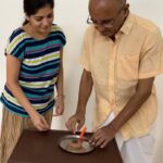 Papri Ghosh Instagram - Happy Father’s Day 👴🏼👨‍👧day for our real Superhero @ghoss_somnaath Celebrated with homemade biscuit cake #fathersday #fatherdaughter #happyfathersday #celebration #happyfaces #wishes #homemadecake #2generations #serial #actress #actresslife #suntv @suntv