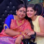 Papri Ghosh Instagram - After a long time spent time with @starambika Amma Watch #poovathalaiya @suntv at 1pm today #dontmissit #suntv #actress #paprighosh #ambika #gameshow #funtimes