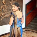 Papri Ghosh Instagram - A confident smile always fulfills your look no matter what you wear Saree @avsfashions Jewellery @chennai_jazz @luxefashion_jewellery Blouse @adhya_vyshnavee #takenby @naresheswar #nareshclick #wedding #tamilputhandu #puthandu #weddingseason #newyearwishes #paprighosh #pandavarillam #kayal #kuttykayal #suntvserial #actress #weddinglook #diamondjewelry #bluesaree #smile #selfconfidence #art #wallart Chennai, India