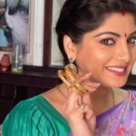 Papri Ghosh Instagram – @keerti_art_jewelry 
#paprighosh #jewellery #pandavarillam #tamil #serial #actress #kayal