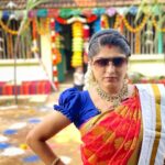 Papri Ghosh Instagram - #stylish #pongal #look #paprighosh #pandavarillam #kayal @suntv Blouse @adhya_vyshnavee ( for all my wedding blouses)