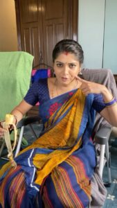 Papri Ghosh Instagram - #foodisthebest #foodie #paprighosh #pandavarillam #kayal #suntv #serial #actress
