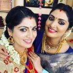 Papri Ghosh Instagram - Kayal with Bharthi #selfie with @divya_shridhar_1112 at #magarasi #shooting spot #kayal #paprighosh #pandavarillam @suntv