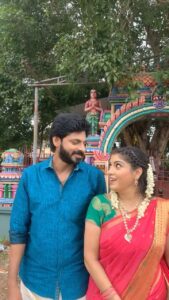 Papri Ghosh Instagram - #kuttykayal #tamilsong #nenjilnenjil #song #pandavarillam #onscreencouple @naresheswar