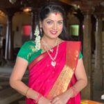 Papri Ghosh Instagram – Dressed up #kayal #pandavarillam #nayagi #suntvserial #saree @suntv