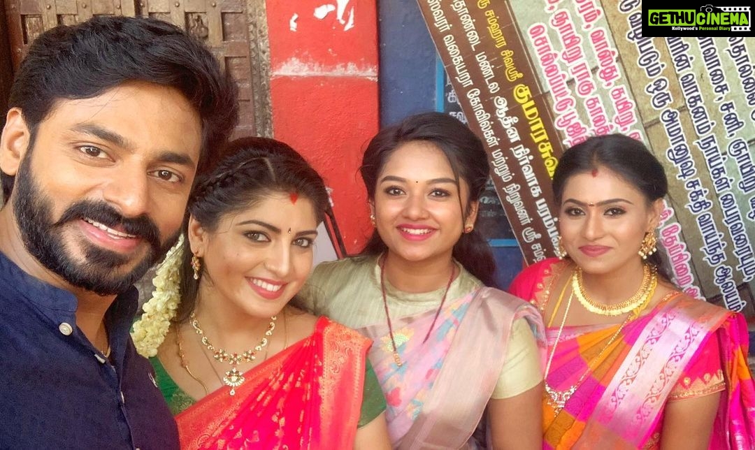 Papri Ghosh Instagram - #kayal helps #chithi2 couple to get married along with #pandavarillam family @suntv